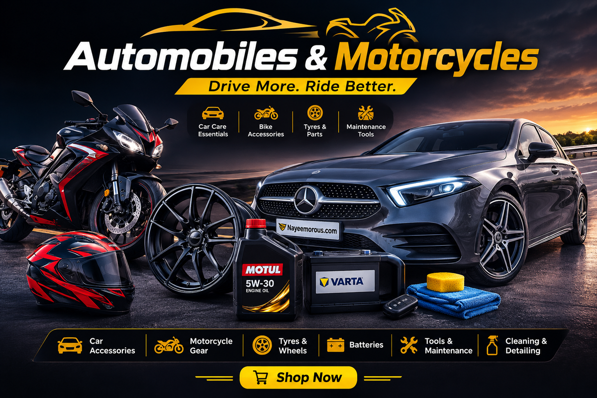 Automobiles and Motorcycles