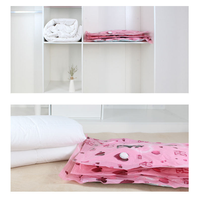 Vacuum compression bag vacuum bag