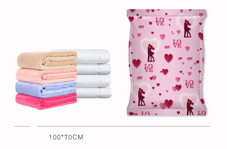 Vacuum compression bag vacuum bag