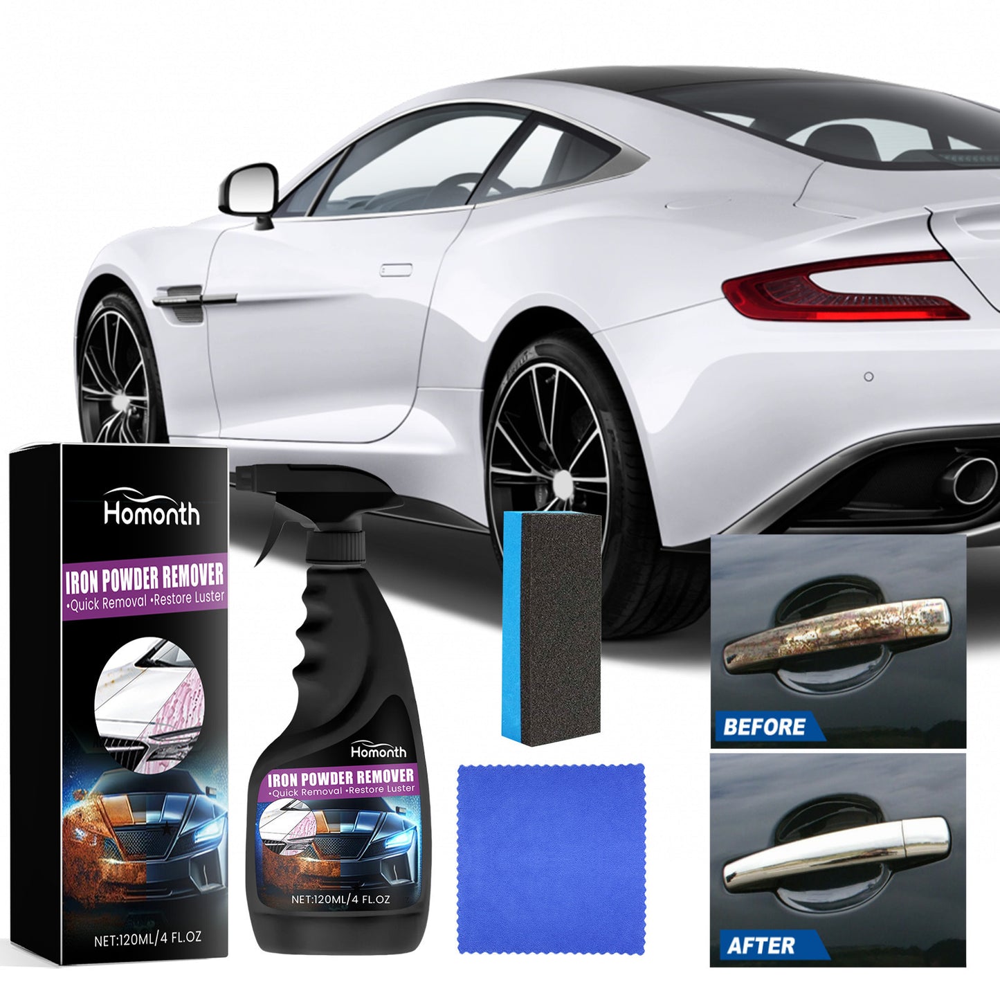 Homonth Car Rust Point Cleaning Agent Spray