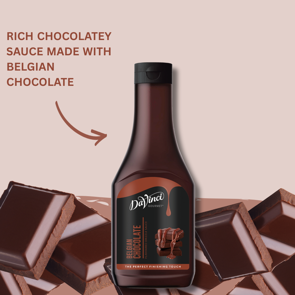 Da Vinci Gourmet Belgian Chocolate Flavoured Dessert Sauce 1x500 GM